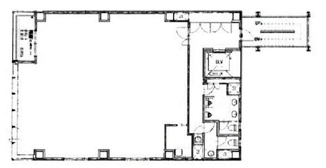 NS京橋ビル6F 間取り図