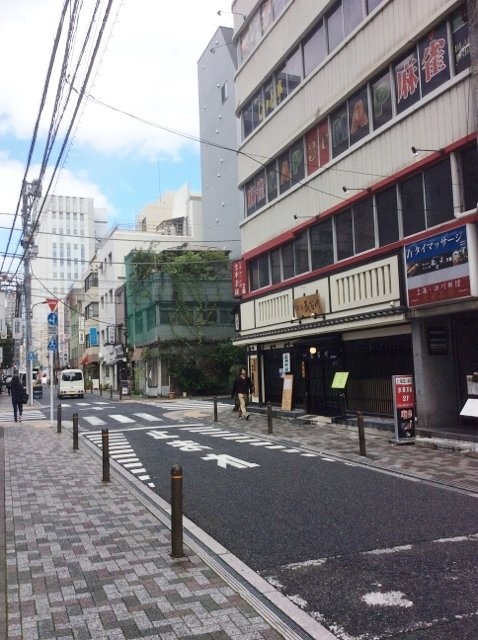 明産西新橋ビル ビル周辺道路