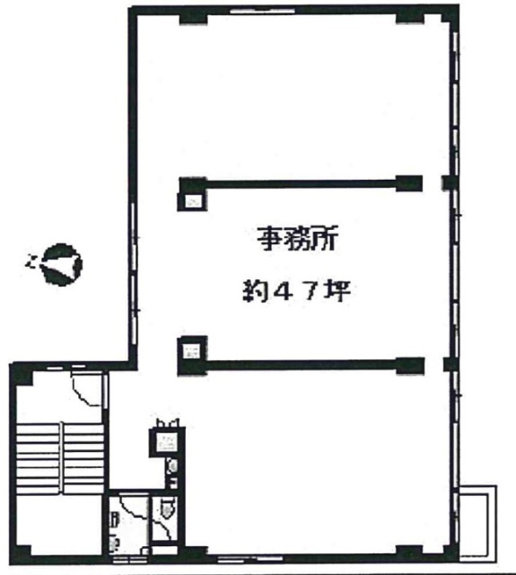 木下第一ビル3F 間取り図