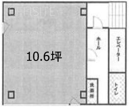 日本橋会館ビル2F 間取り図