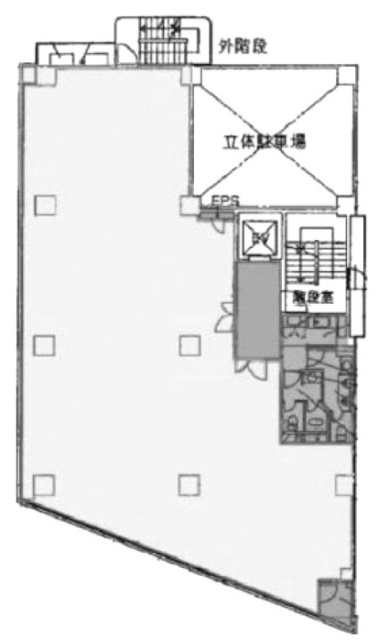 井門岩本町第2ビル10F 間取り図