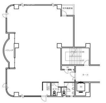 神宮外苑ビル1号館1 間取り図