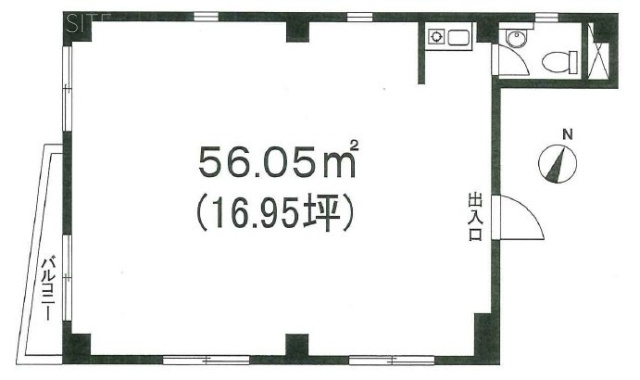 井上ビル3F 間取り図