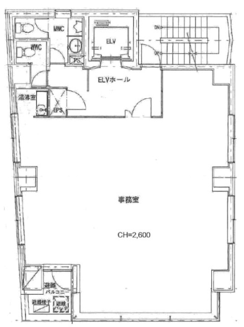 群成舎八丁堀ビル7F 間取り図