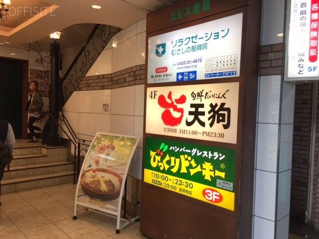 エビス会館ビル 看板