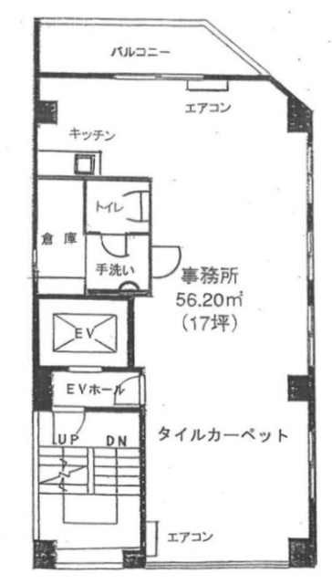 大谷ビル7F 間取り図