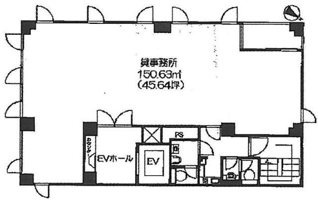 日写協ビル3F 間取り図