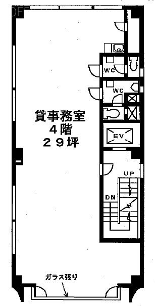 見留ビル3F 間取り図