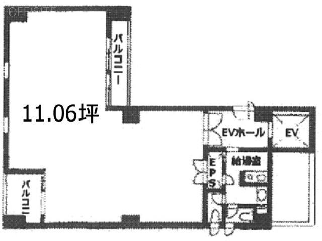 加藤ビル3F 間取り図