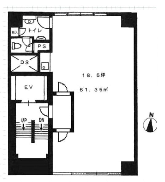 経研第1ビル5F 間取り図