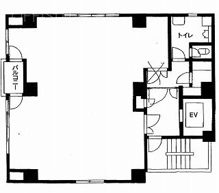 木下ビル2F 間取り図