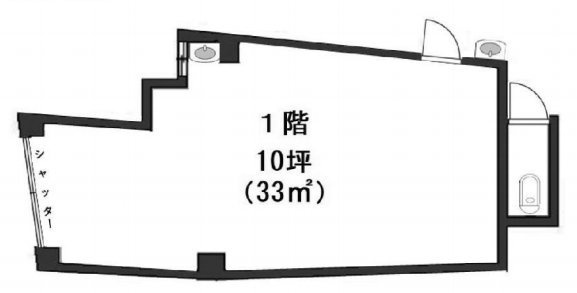 大藤ビル1F 間取り図