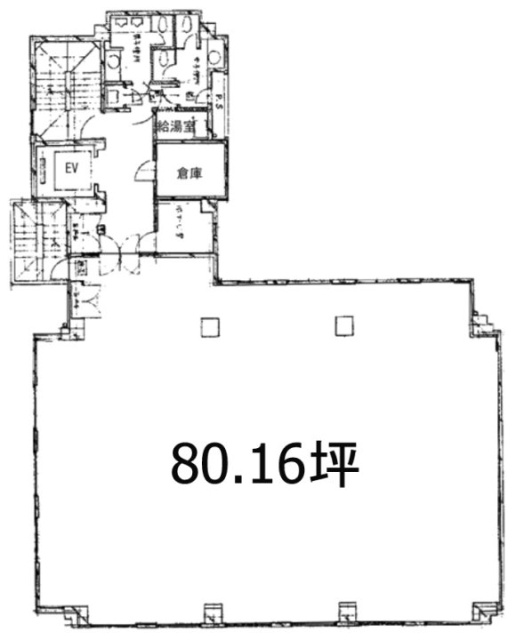 菱進九段ビル1F～6F 間取り図