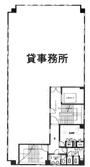 HIRAYAMAビル4F 間取り図