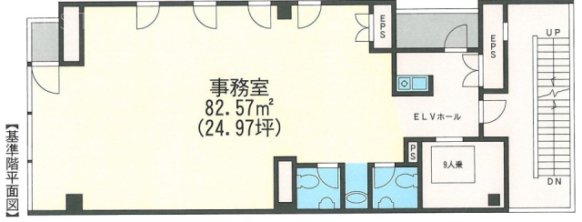 イイヅカビル7F 間取り図