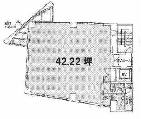 Kビル7F 間取り図