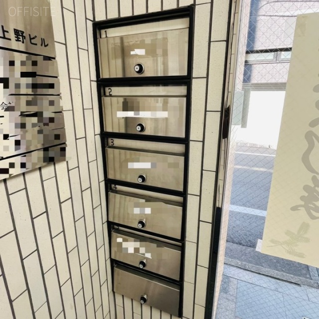 GINZA上野ビル 郵便受け