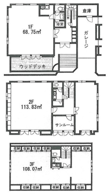 WEST麻布2791ビル3F 間取り図