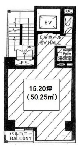 プリザイド御茶ノ水ビル3F 間取り図