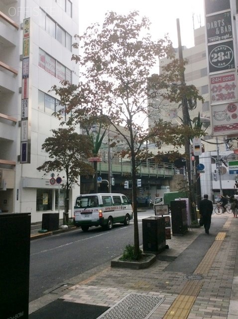 Mビル恵比寿1ビル ビル周辺道路