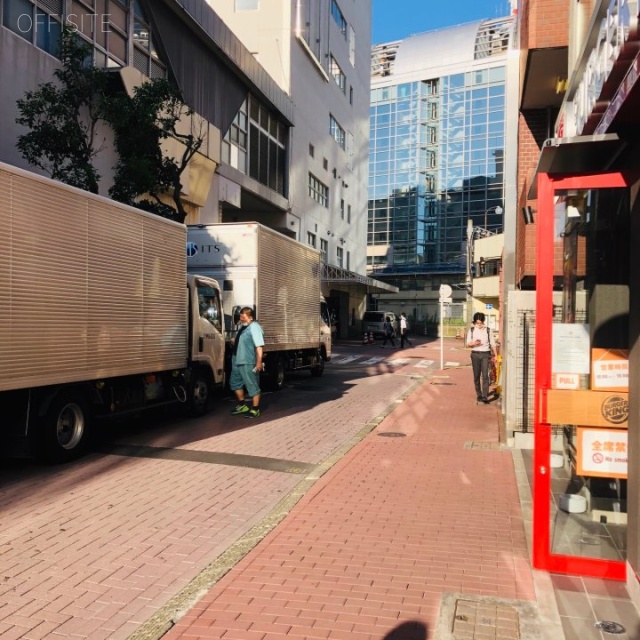 東急西蒲田ビル　ビル前面道路