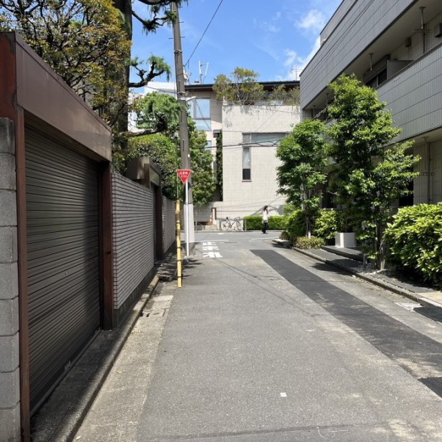 三瑛ビル 側道道路(エントランス側)