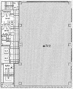 八重洲通ハタビル6F 間取り図
