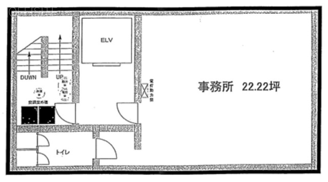 茅場町光ビル5F 間取り図