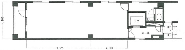 イズミヤビル3F 間取り図