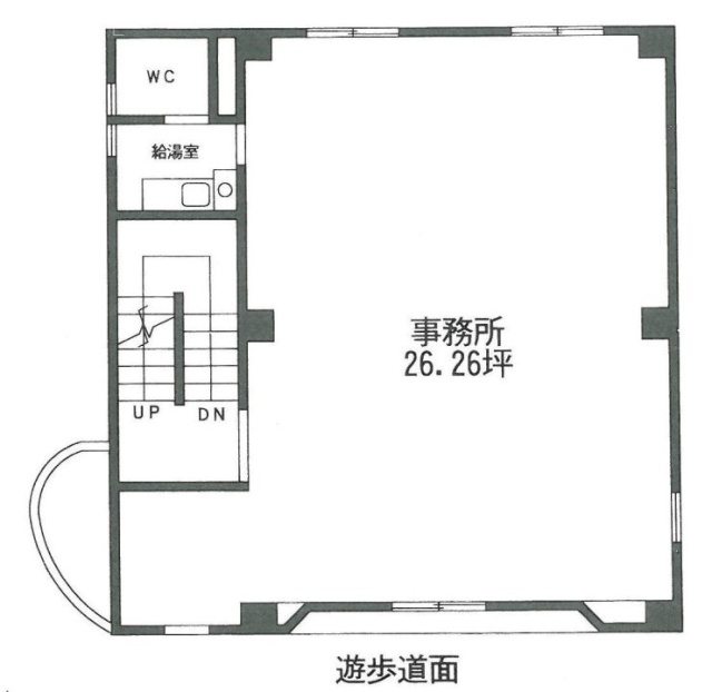 高部ビル3F 間取り図