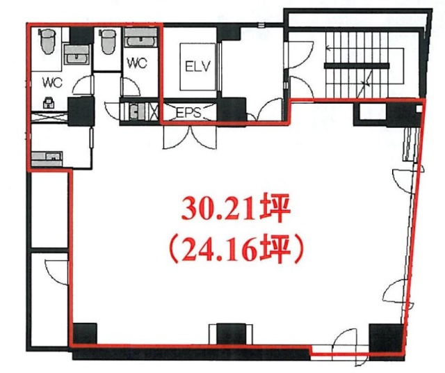 友泉本石町ビル7F 間取り図