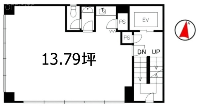 KENTビル1F 間取り図