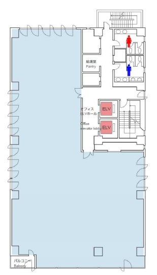 ルーシッドスクエア新横浜2F 間取り図