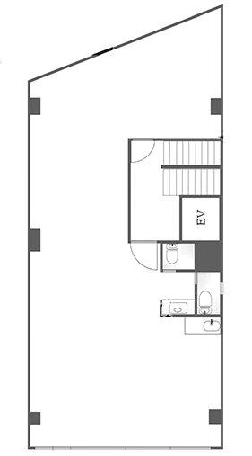 l&Kビル2F 間取り図