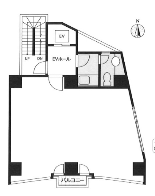 マーブル東池袋4F 間取り図