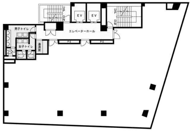 日本橋本町スクエア201 間取り図
