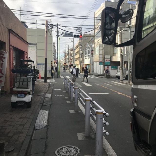 メリス玉川 PARTⅡ ビル前面道路