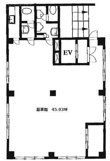 さくらビル3F 間取り図