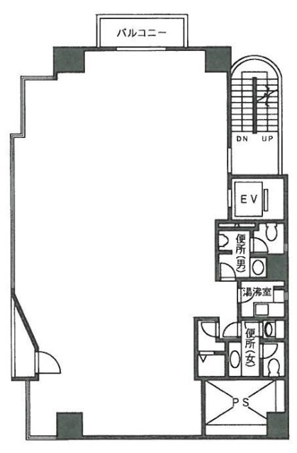 アシジ神泉ビル9F 間取り図