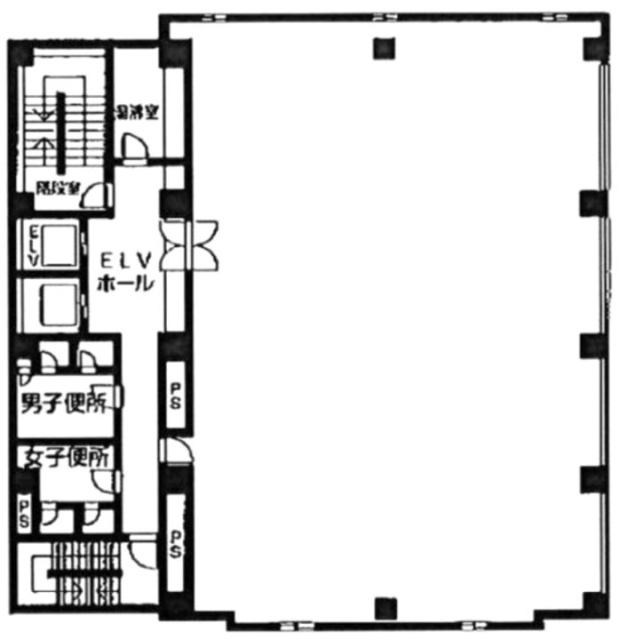 TOKOHビル7F 間取り図
