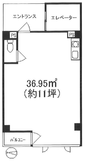 フローレンスこしみずビル5F 間取り図