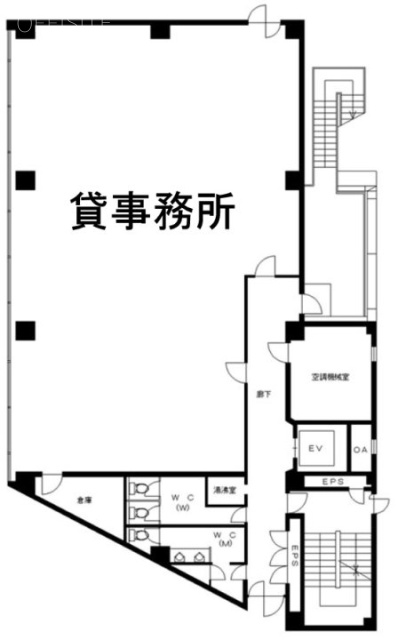 センタービル金町2F 間取り図