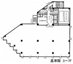 第2龍名館ビルC 間取り図