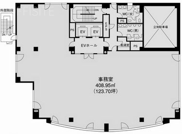 サイオスビル1F～9F 間取り図