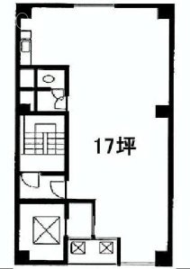白井ビル3F 間取り図