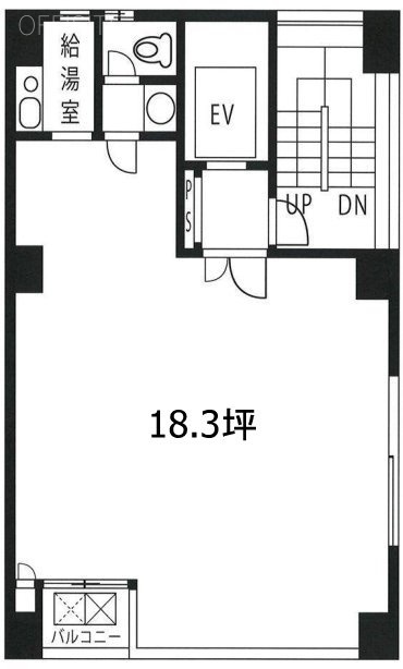 りとるふぉーれすとビル2F 間取り図