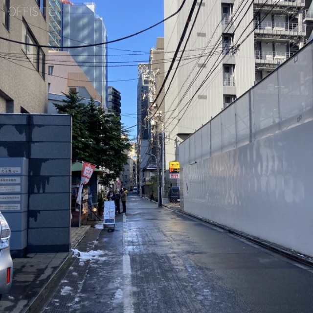 赤坂たん熊ビル ビル前面道路