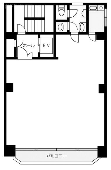 ベルズ大森3F 間取り図