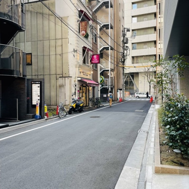 サンリット銀座ビルⅢ ビル前面道路