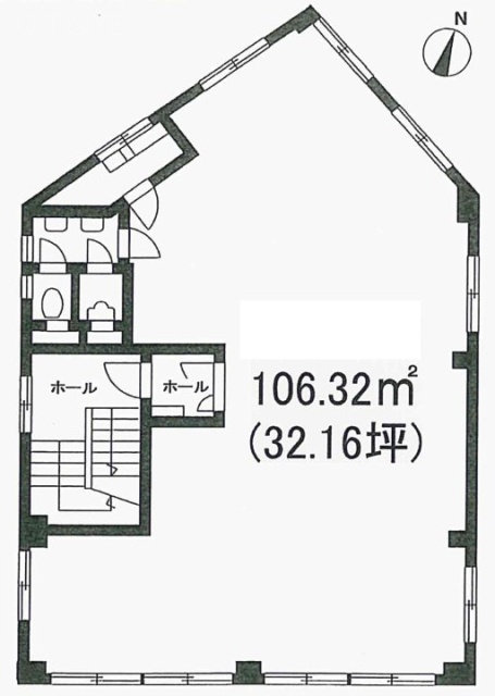 マルトキビル2F 間取り図